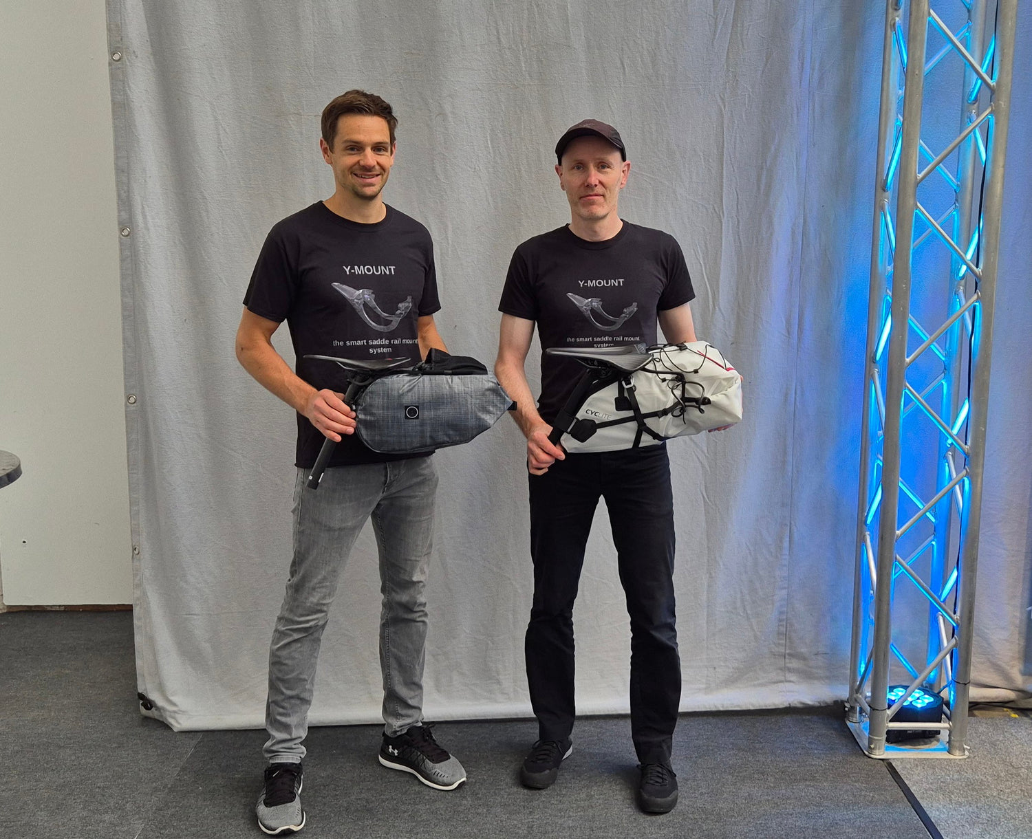 Simon und Thomas auf der Eurobike