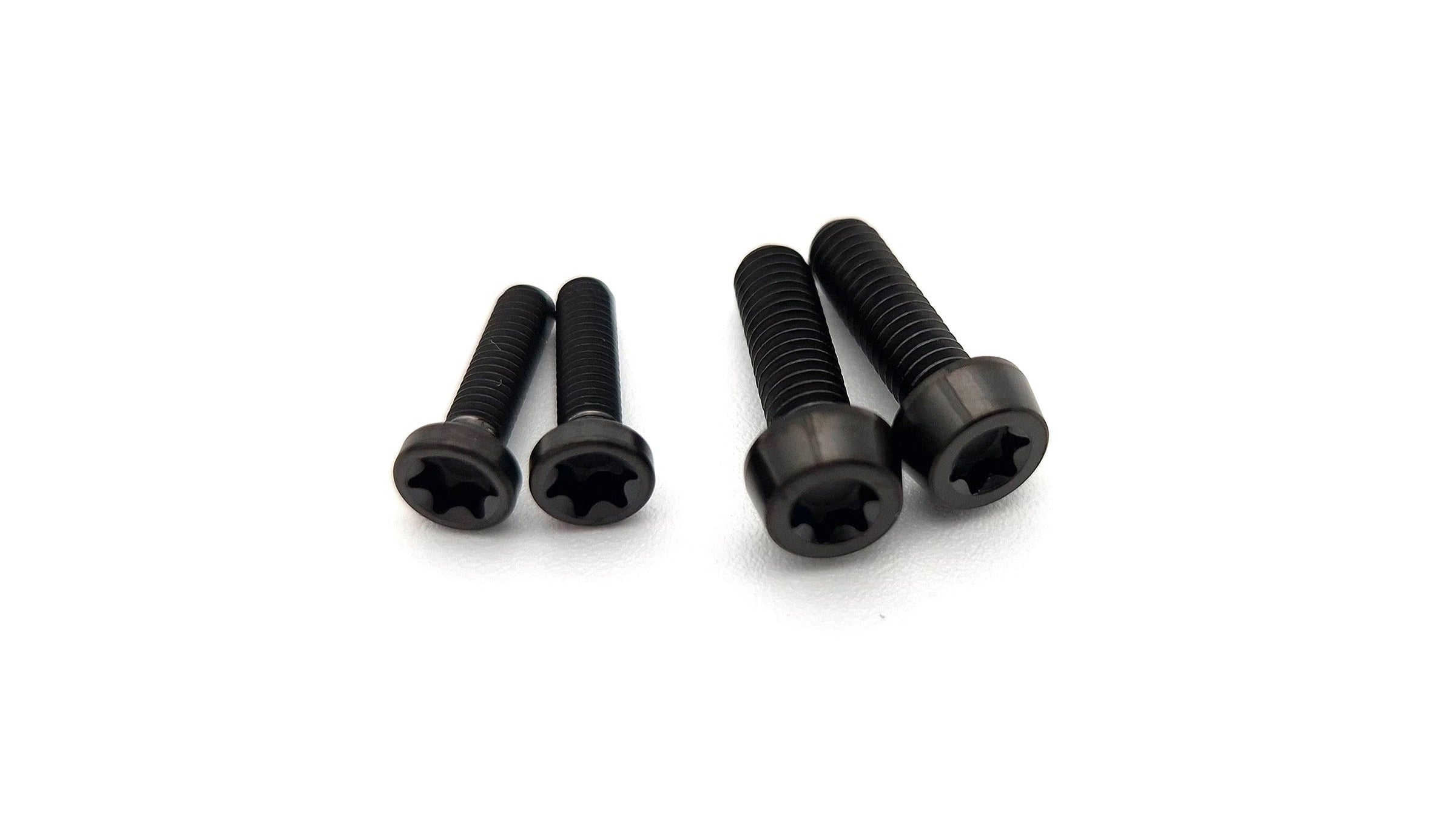 Y-MOUNT titanium screw set for round saddle rails (7x7mm)