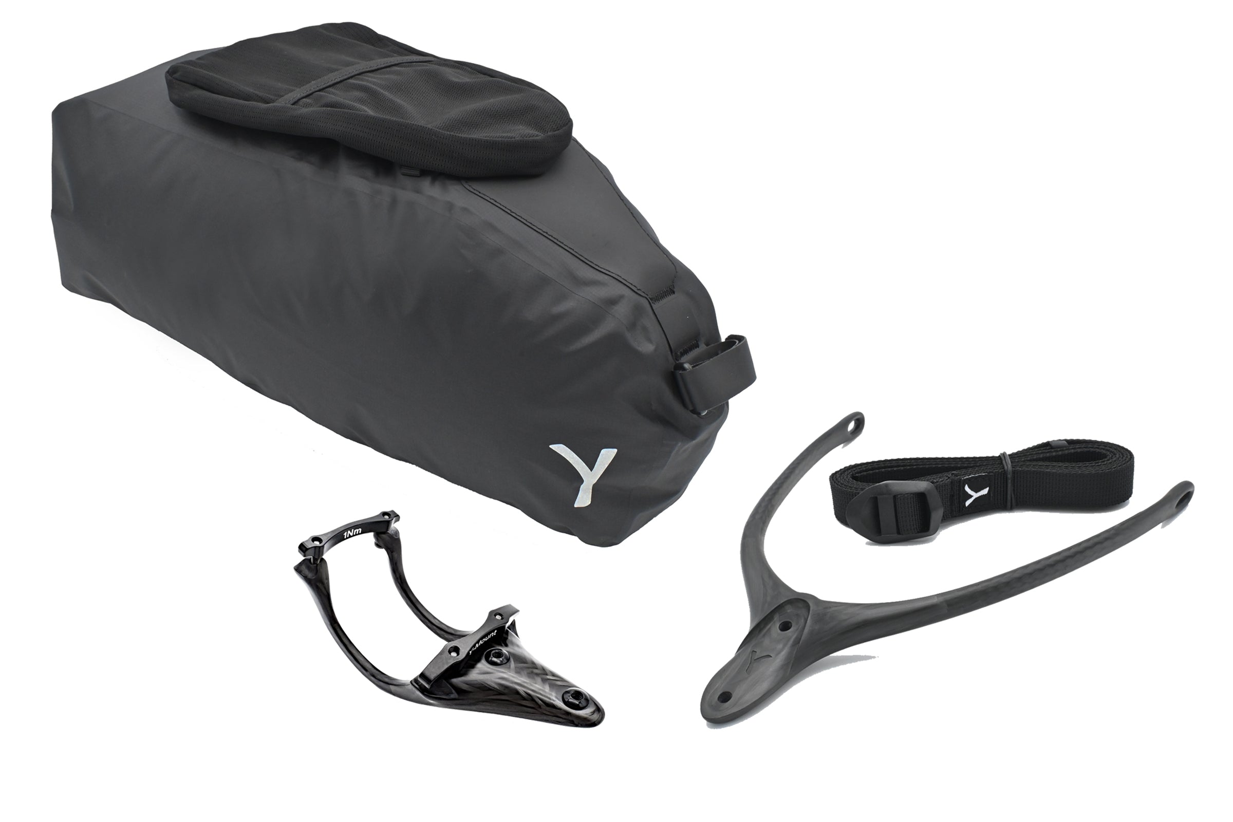Bundle: Y-MOUNT + Stabilizer Fork + Saddlebag 10l race-line