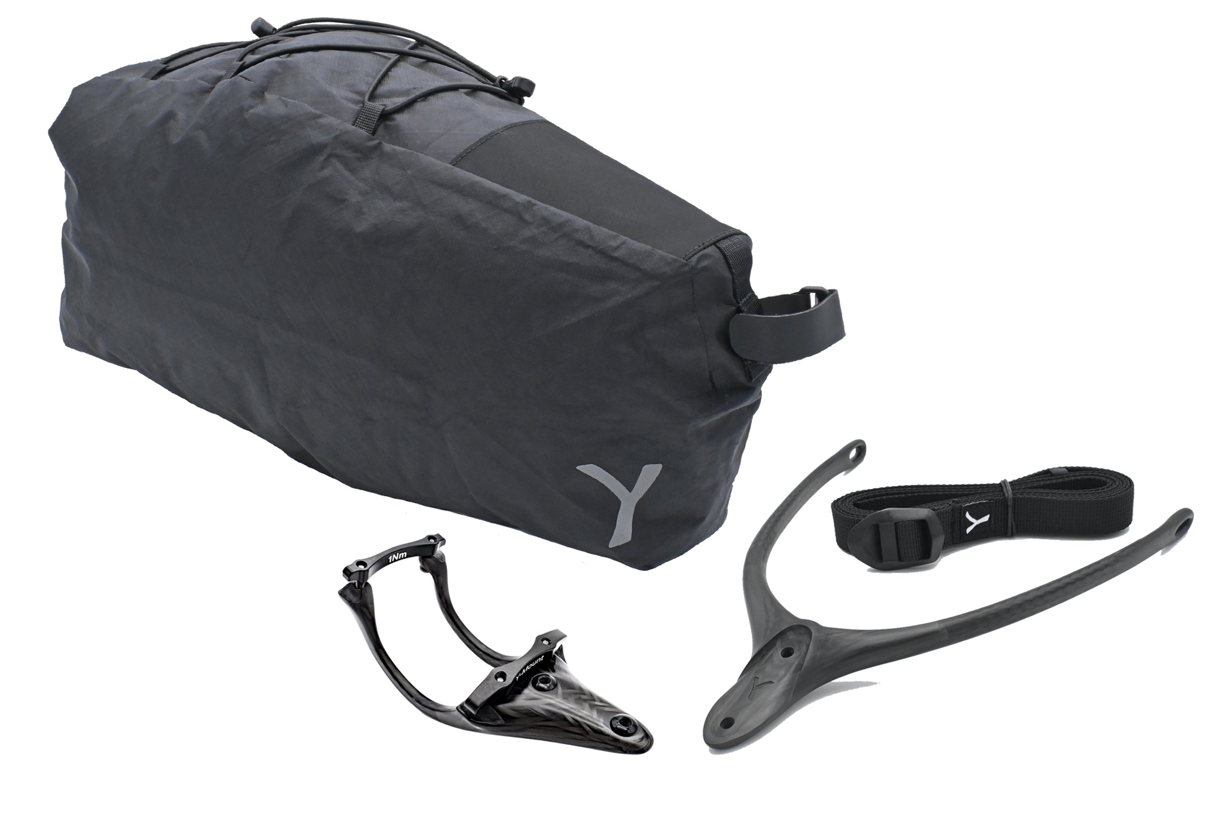 Bundle: Y-MOUNT, Stabilizer Fork, Saddlebag 13l rough-line