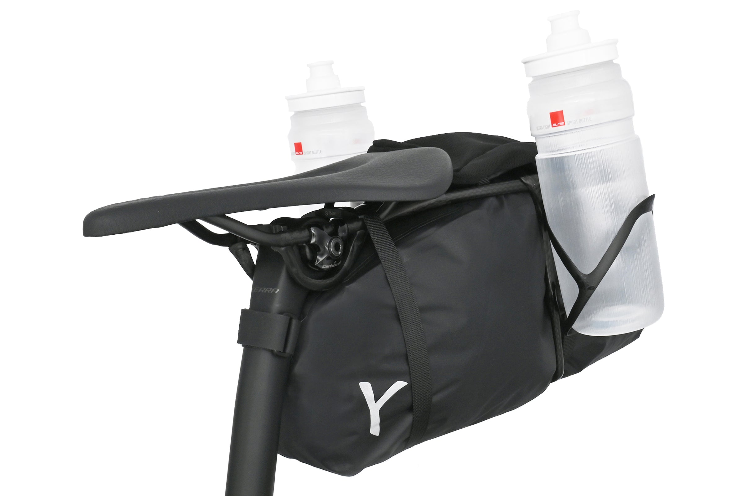 Bundle: Y-MOUNT + Stabilizer Frame + Saddlebag 10l race-line + Tune Wasserträger 2.0