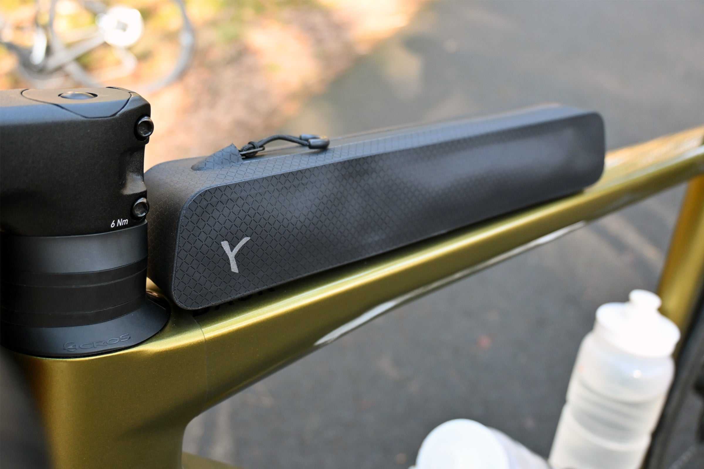 Top Tube Bag race-line