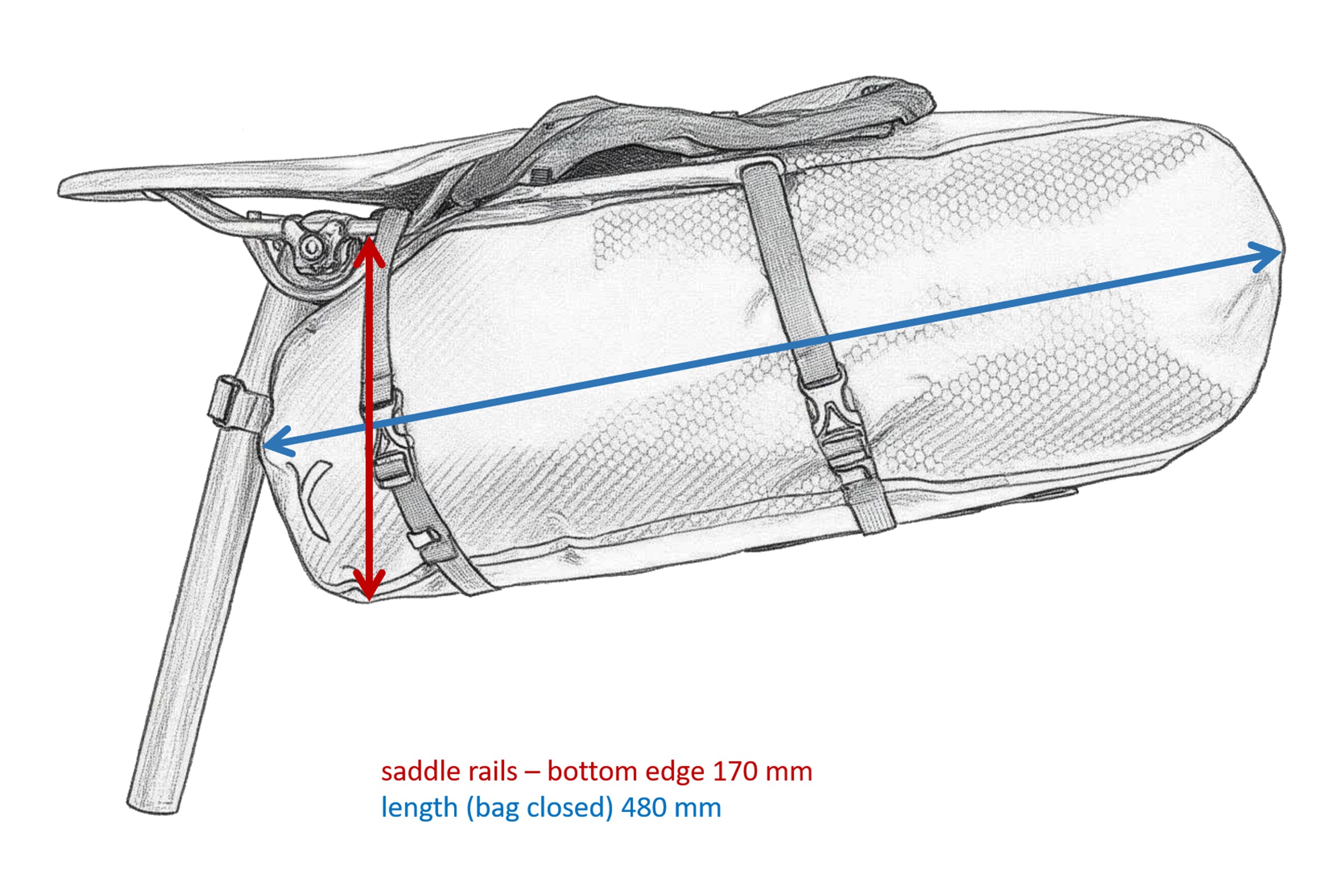 Bundle: Y-MOUNT + Stabilizer Fork + Saddlebag 13l race-line