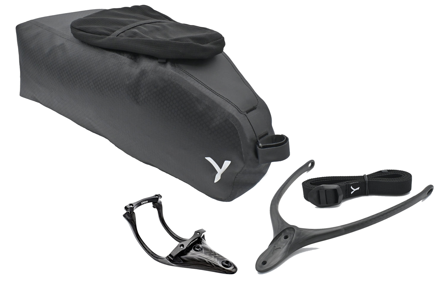 Bundle: Y-MOUNT + Stabilizer Fork + Saddlebag 13l race-line