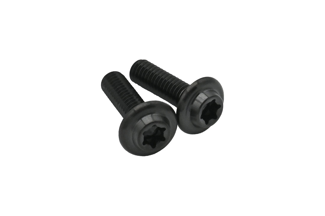 Titanium screws for mounting accessories to the Y-MOUNT