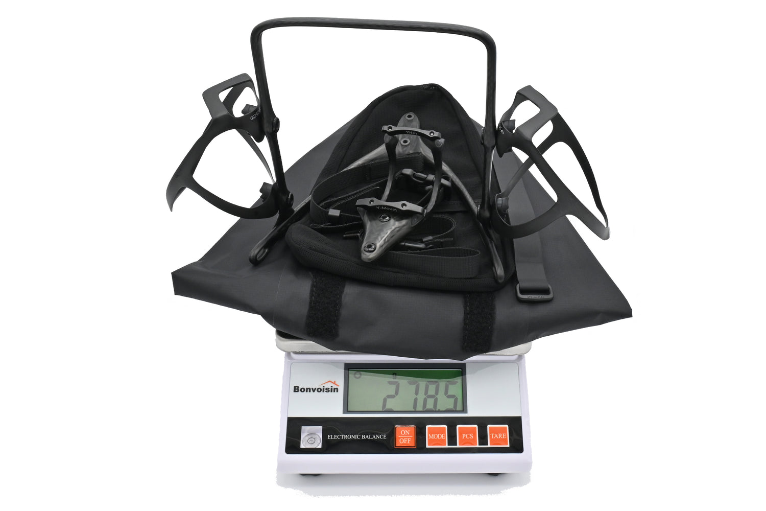 Bundle: Y-MOUNT + Stabilizer Frame + Saddlebag 10l race-line + Tune Wasserträger 2.0