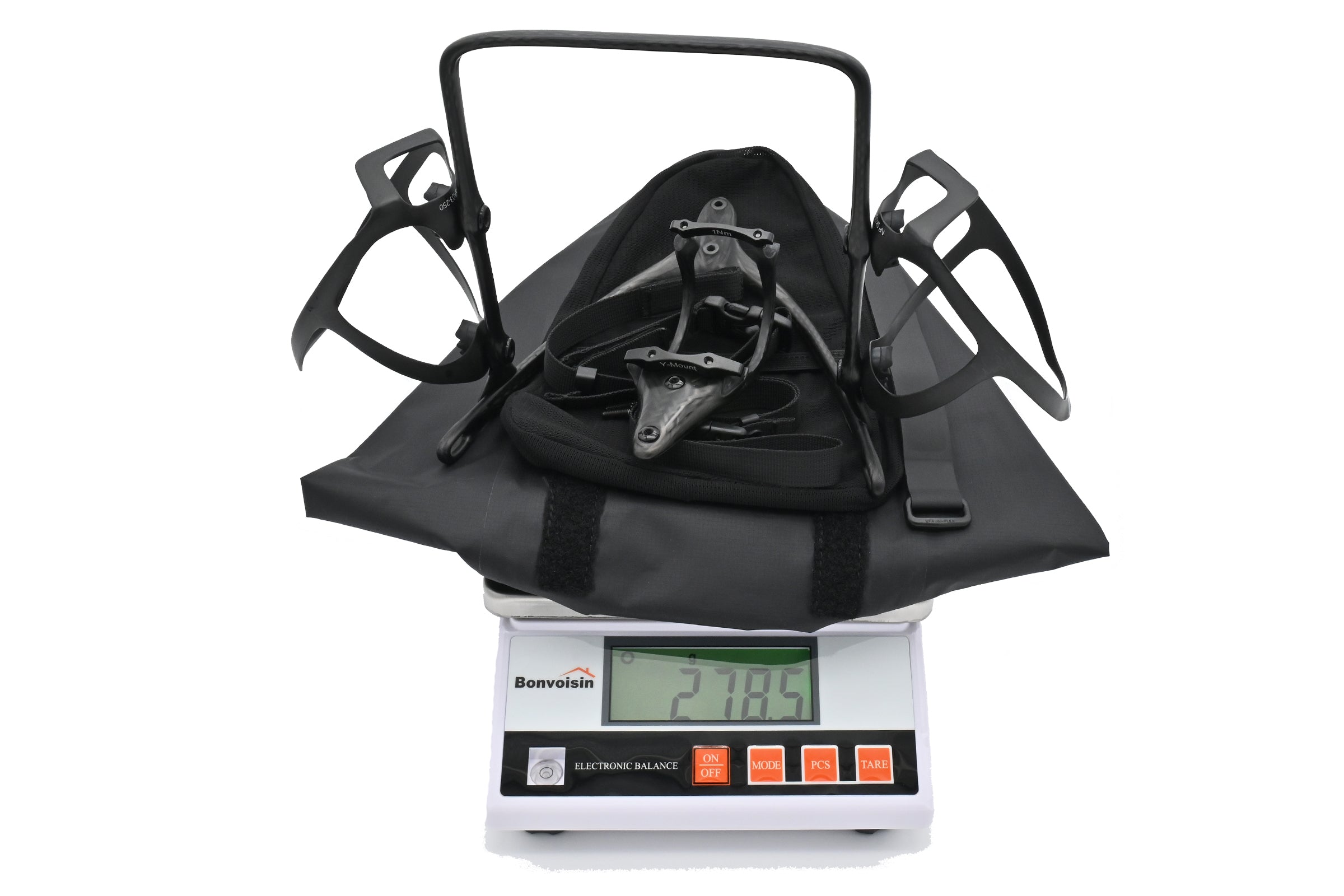 Bundle: Y-MOUNT + Stabilizer Frame + Saddlebag 10l race-line + Tune Wasserträger 2.0